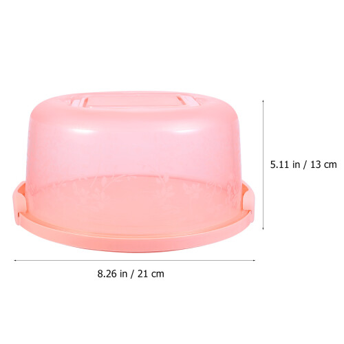 Soporte Portátil Para Pasteles Redondo Con 1