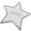 2 Pcs Five-Pointed Star Cloth Sticker Clothing Hole Patch Sequin 6