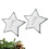 2 Pcs Five-Pointed Star Cloth Sticker Clothing Hole Patch Sequin 4