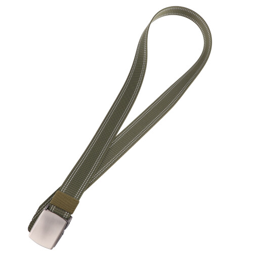1Ud Cinturón Casual Verde Para En Lona Durable Y 2