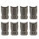 10Ud Hebillas Fijas Para De Gris Táctico 1