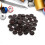50Ud Botones Madera Café Decorativos 2 Para Prendas Y DIY 4
