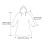 10Pièces Imperméables Poncho Capuche Cordons Adulte 2