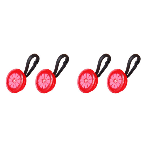 4Ud LED Roja Impermeable Con Clip Para Correr De Y 1