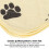Durable Beige Dog Pee Pad with High Density Edge and TPU Layer 5