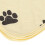 Durable Beige Dog Pee Pad with High Density Edge and TPU Layer 8
