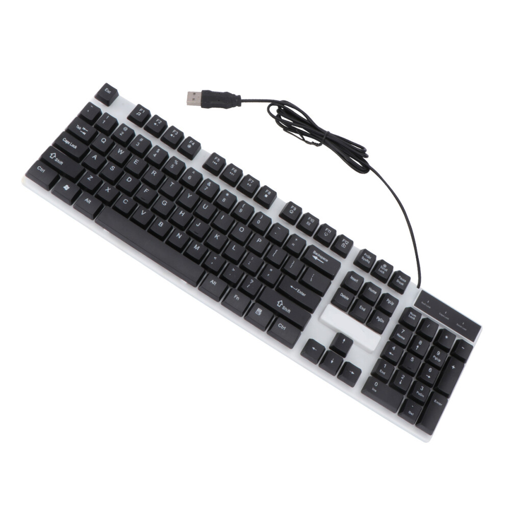 1 Pc Wired Waterproof Gaming Keyboard For Laptop With Illumination 3602353624864