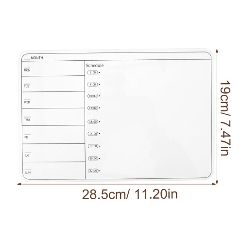 1Jgo Tabla Blanca Borrable Con Base De Madera Y Variados 1