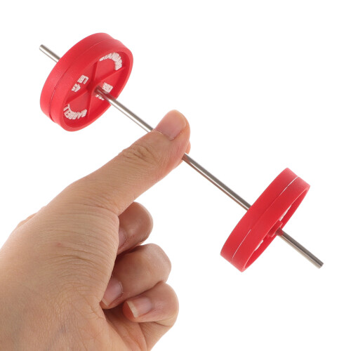 5 Pièces Mini Haltères Rouge Pour Maison De Et Décoration 2