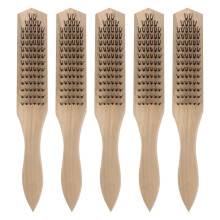 3 Pieces Wire Brush Pipe Cleaner Cleaning For Drill Rust Removal