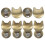 30 Pcs Cat Shaped Stainless Steel Bag Locks Closures Replacements 1