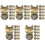 30 Pcs Cat Shaped Stainless Steel Bag Locks Closures Replacements 5