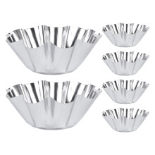 12 Pcs Patties Egg Tart Sauce Dessert Muffin
