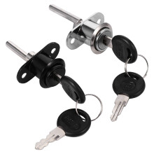 4 Pcs Drawer Lock Safety Cabinet Cylinder Alloy
