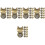 30 Pcs Cat Shaped Stainless Steel Bag Locks Closures Replacements 6