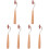 6Pièces Rouleaux Caoutchouc Multiusage Pour Art, Impression DIY 6