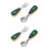 2 Sets Stainless Steel Training Tableware Set Fork Spoon 4