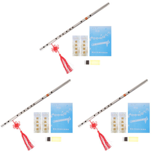 3 Sets Toy Flute Professional Play Clarinet Multiple Student Child 1