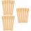 150 Pcs Bee Tube Natural Reed Pole Coffee 9