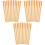 150 Pcs Bee Tube Natural Reed Pole Coffee 5