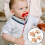 4Pcs Baby Wooden Pacifier Holders Multi-Use Light Brown Clips 5