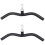 2 Sets Bow Pull Pulley Steel Bicep Bar Muscle Tension 4