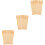 150 Pcs Bee Tube Natural Reed Pole Coffee 7