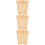 150 Pcs Bee Tube Natural Reed Pole Coffee 10