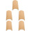 5pcs Polished Bamboo Board for Crafting 5