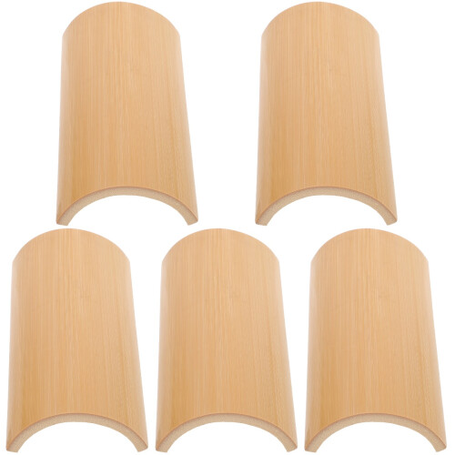 5pcs Polished Bamboo Board for Crafting 1