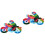 2Pcs Motorcycle 3D Jigsaw Puzzle Toy For Kids Educational Alphanumeric 4