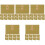5 Pcs Postage Mail Sack Envelopes Office 17x11.5x0.3cm Green 3