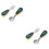 2 Sets Stainless Steel Training Tableware Set Fork Spoon 5