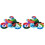 2Pcs Motorcycle 3D Jigsaw Puzzle Toy For Kids Educational Alphanumeric 2