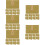 5 Pcs Postage Mail Sack Envelopes Office 17x11.5x0.3cm Green 11