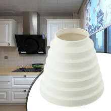 Dunstabzugshaube Kanalreduzerer Saugventilator Abluft PVC-Rohr 80-150 mm Verbindungsumwandlung Ringverbindung Reduzierungsring Küchenutensilien