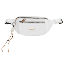 Fashion Waist Bag For Women Men, Crossbody Belt Bag With Large Capacity & Water Resistant PU Material Adjustable Strap Versatile Wear For Outdoors Run