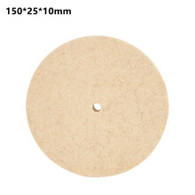 Schleifscheiben für Metallglas, Keramikpolieren, 150 mm/6 Zoll, Polierscheibe, Wollfilz, Poliermittel, Polierplatte für Drehwerkzeuge,