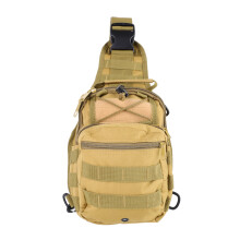 Tactical Shoulder Bag Waterproof Fabric Military Style Backpack Compact Design Multiple Storage Compartments Lightweight Construction Outdoor EDC Pack