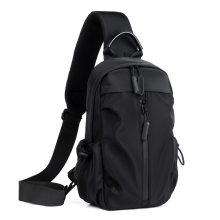 Sling Bag for Men, Waterproof Crossbody Shoulder Chest Backpack with Adjustable Shoulder Strap, Durable Craftsmanship Lightweight Sling Backpack for T