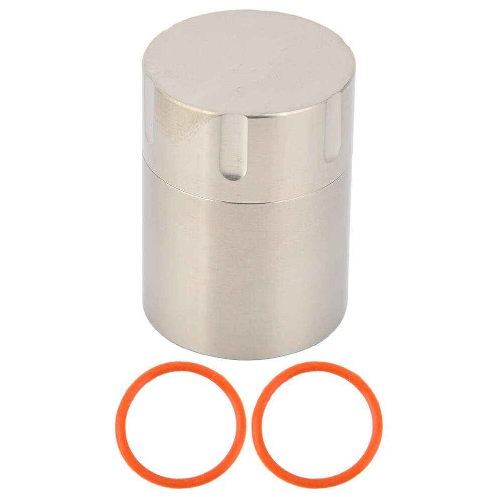 Healthy Material Portable Pill Cases, Waterproof Adjustable Container For Travel, High Strength Titanium Alloy Pill Bottle