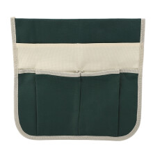 Folding Garden Seat With Kneeling Pad Soft Cushion For Gardening Bench Comfortable Outdoor Use, Multi Pocket Tool Storage Organizer For Heavy Duty Fol