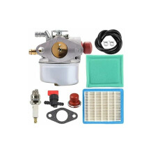 Carburador mejorado para motor Tecumseh, amplificador de potencia para cortacésped, optimizador de flujo de aire para mayor eficiencia, compatible