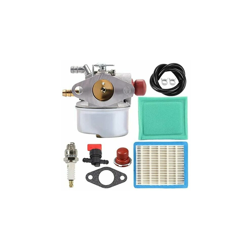 Efficiency-Driven Carburetor For Tecumseh Engine, Lawn Mower, Pressure Washer, Snow Thrower Generator, Go Kart, Craftsman, Air Filter, Fuel Filter, 9433291810804