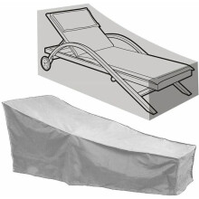 Protection permanente : Housse de chaise longue résistante, imperméable et anti-UV, idéale pour le mobilier de jardin