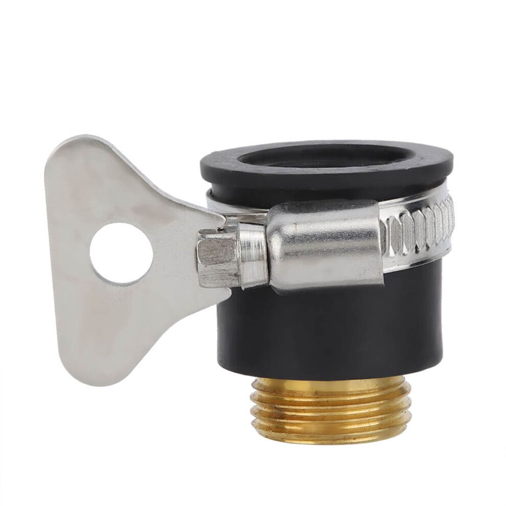 Brass Hose Attachment For Most Taps, Universal Tap Connector Ensures Tight Watertight Thread With Simple Installation, No Tools Needed For Garden Irri 9441426918707