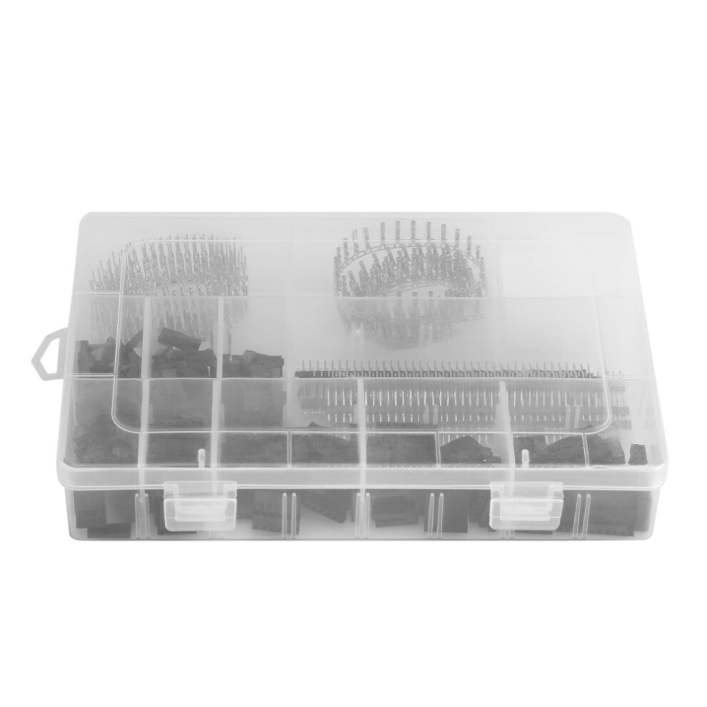 Innovative Jst Sm Connector Kit, Breadboard Style Pin Connectors Compatible, Male Female Crimp Pins And Housing Assortment For Electronics 9340258771156