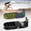 Rear Wheel Mount Protective Foot Placement For Bicycle, Space Saving Foldable Bicycle Accessory With Non-Rust Waterproof Coating, Easy Installation 5