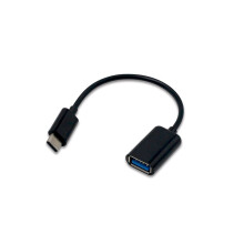 Câble adaptateur compatible OTG, transmission haut débit pour smartphones et tablettes, conception compacte pour un transport et une utilisation