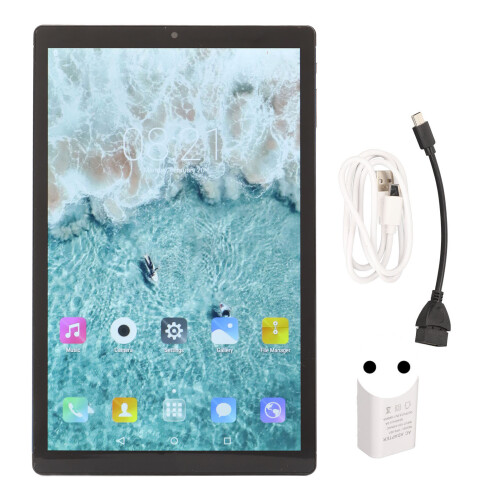 HD Display Tablet With Dual Camera, Android Tablet Featuring Large Capacity Battery Fast Connect Expandable Storage, 4GB RAM 64GB ROM Device